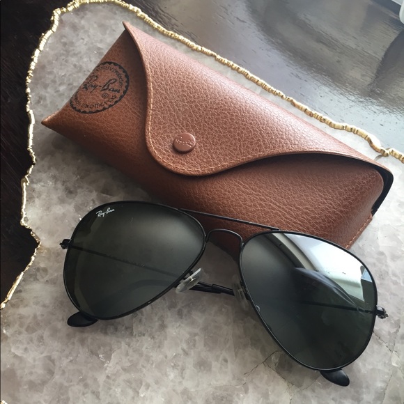 Ray-Ban Accessories - ✨HP✨Ray Ban Genuine Classic Gunmetal Aviators